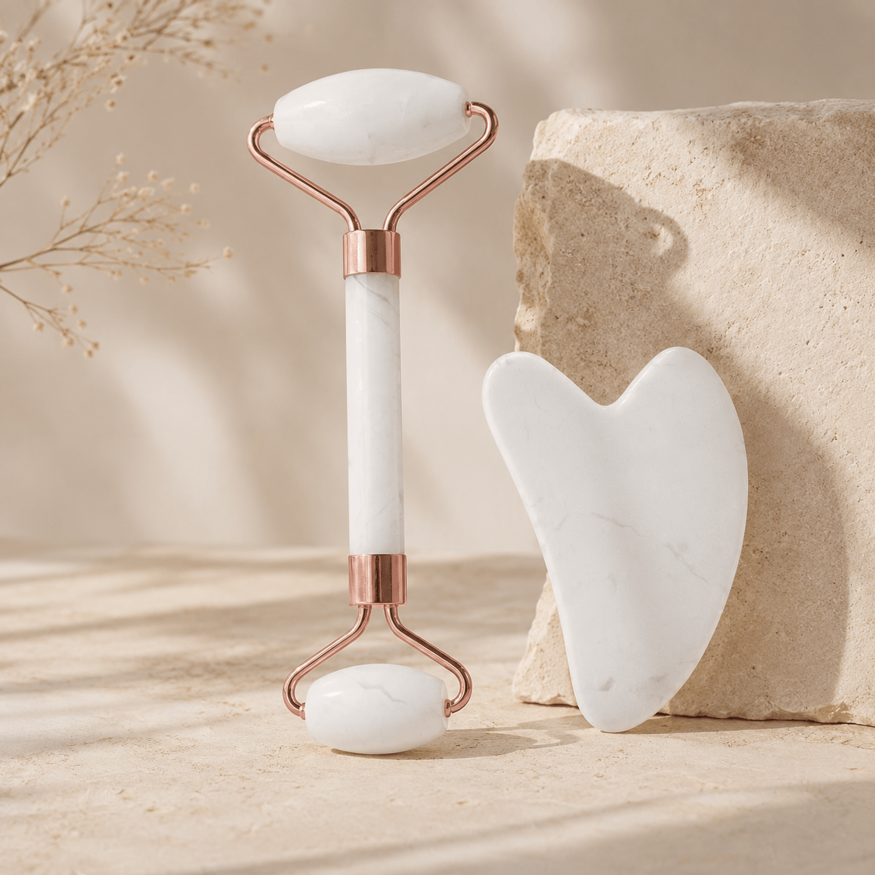 Alurea™ Roller + Gua Sha Kit